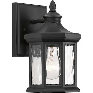 Progress Lighting P6070-31 One-light Small Wall Lantern 100W Black Painted Edition