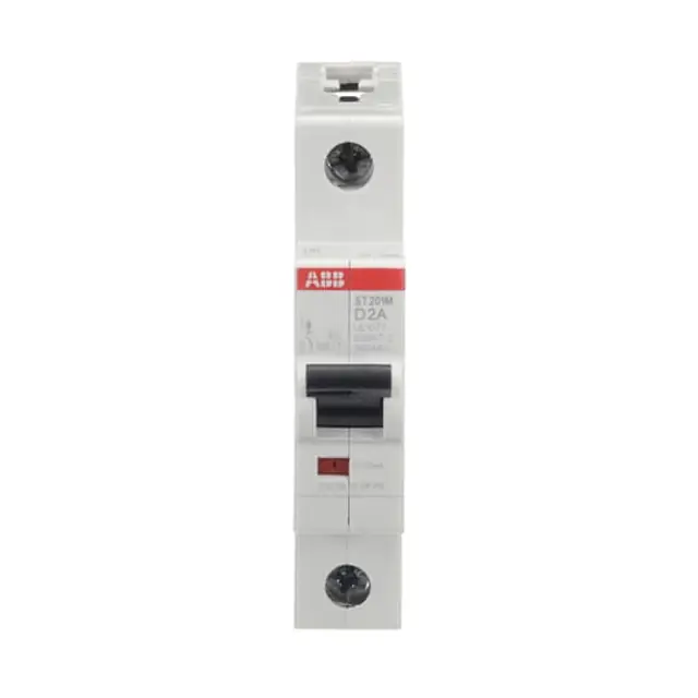 ABB ST201M-D2 MCB ST200M 1P D 2A UL1077