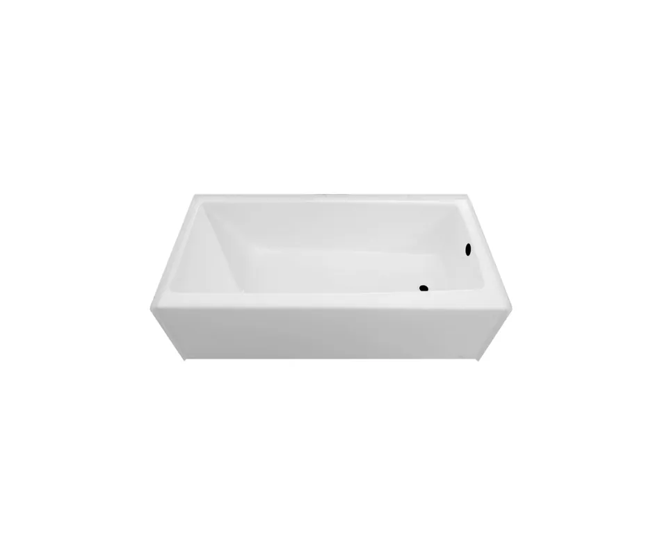 Clarion Bathware RE4631R-WH TUB 60X32 ACRYLX W/16in APRON RH DRAIN