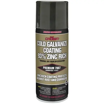 Crown 7007 Cold Galvanizing Compound 16 oz Aerosol Can