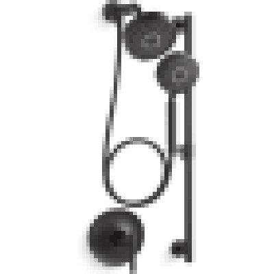 Kohler 22181-BL CCN 2.5 1HDL LEV SHWR TRIM MABL