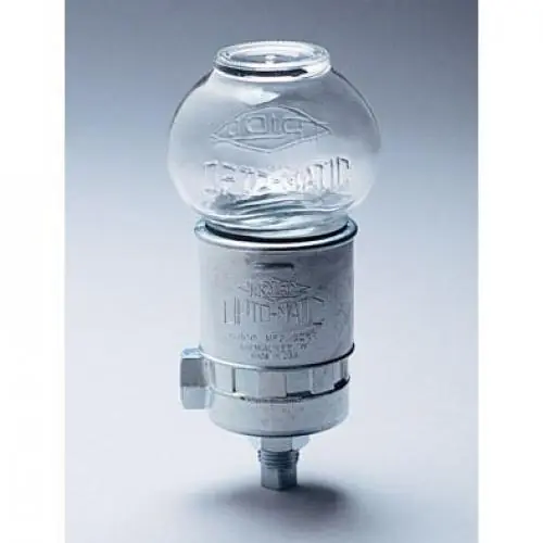 Trico 30003 Opto-Matic Glass Bowl Constant Level Reservoir, Lubricant Type(s): Oil, 1 Outlet, 4oz Capacity