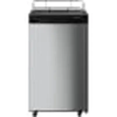 Edgestar BR2001SS Free Standing Keg Convection Refrigerator Stainless Steel Reversible 20