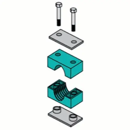 ZSI-Foster S2010S S-2010-S 5/8 Beta Clamp Assembly