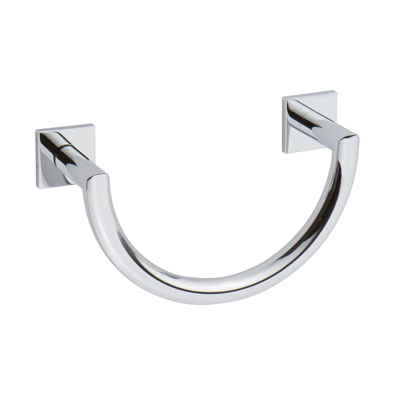 Brass Tech 5305/PC Ginger Dyad Towel Ring Power (Polished Chrome)