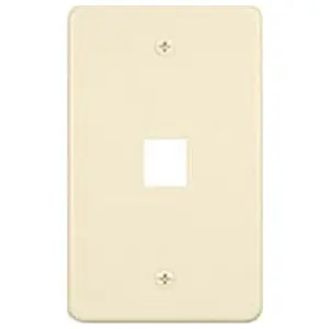 Allen Tel AT30-1-09 Versatap Faceplate 1-Port Ivory