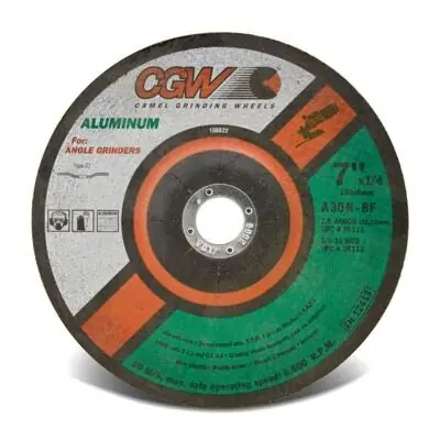 CGW 36108 Flat Depressed Center Wheel 30 Grit - Replacement MPN