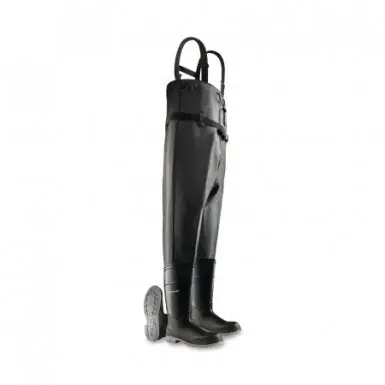 Dunlop 8606700.08 Steel Toe Chest Waders 16 in Boot
