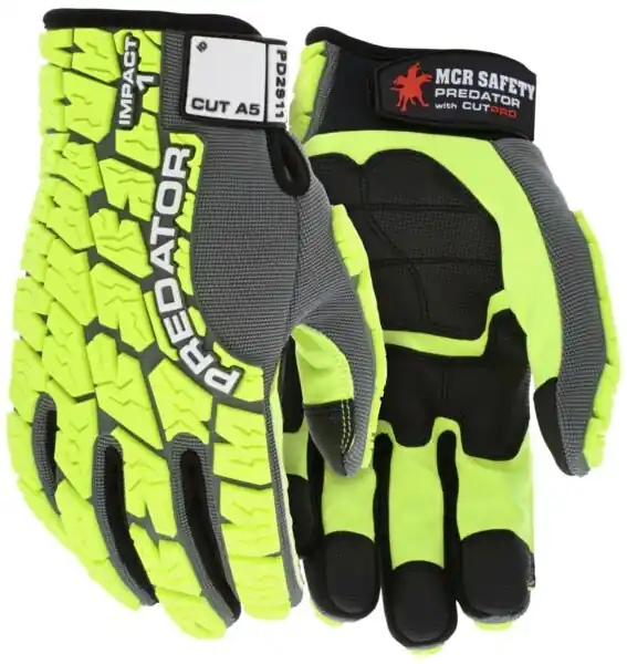 MCR Safety PD2911XL Predator Cut Pro PD2911 Premium Grade Mechanics Gloves XL Replacement MPN