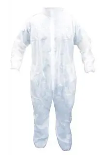 SAS Safety 6845 Disposable Polypropylene Coveralls Full Zipper Front 3X-Large