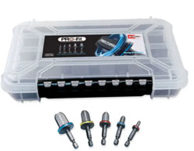 AIRTEC 87001 PRO-Fit Precision Flaring Kit with (5) Bits for Copper & Aluminum Tubing