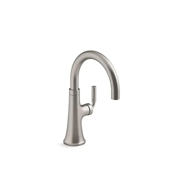 Kohler 23767-VS Tone Single Handle Bar Faucet in Vibrant Stainless
