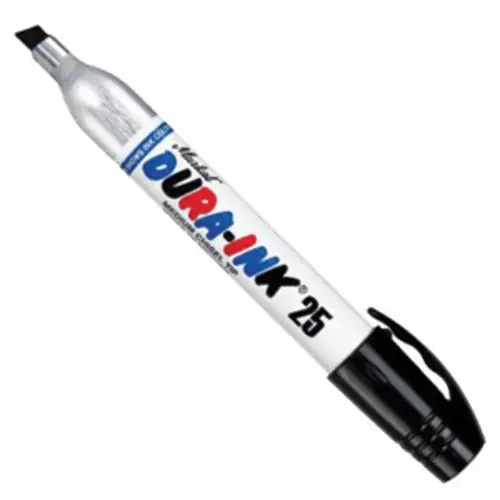 Markal 096223 Dura-Ink 25 King Size Permanent Ink Marker 1/8 to 1/4 in Chisel Tip