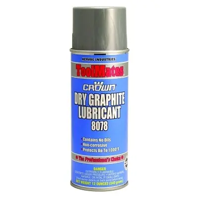 Crown 8078 Dry Graphite 12 oz Aerosol Can