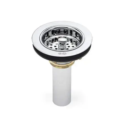 McGuire Manufacturing 151M Basket Strainer Polished Chrome