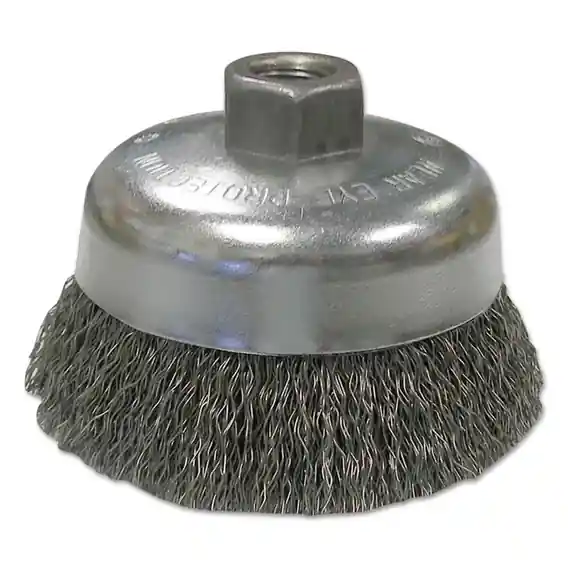 Anchor Brand 102-BW-340 Crimped Wire Cup Brush 4 in Dia
