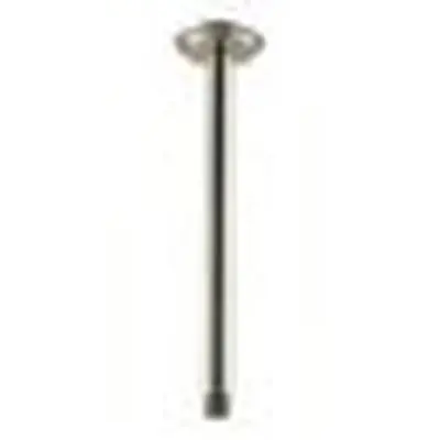 Pfister 015-12CK Pfister 12 Ceiling Mount Shower Arm & Flange in Brushed Nickel