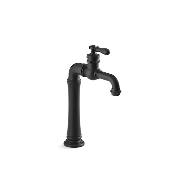 Kohler 99268-BL Artifacts Single Handle Bar Faucet in Matte Black