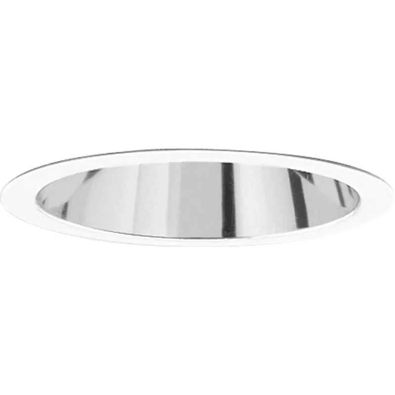 Progress Lighting P8068-21A Alzak Cone Recsd Trim Clear Alzak