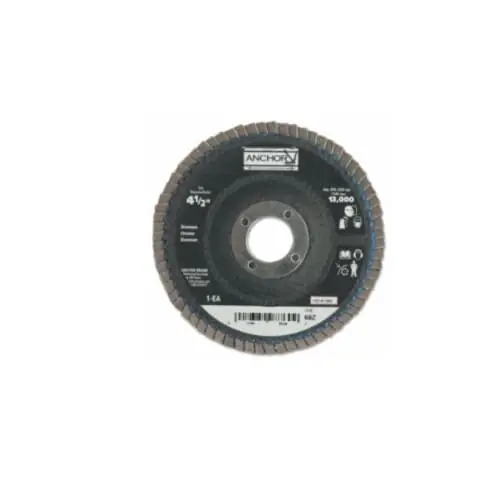 Anchor Brand 102-41344 Abrasive Flap Disc 4-1/2 in 40 Grit