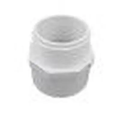 CHARLOTTE 436-015 PVC (Schedule 40) 2109 Series Male Adapter, MPT x S, 1-1/2