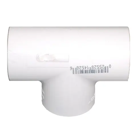 CHARLOTTE 401-010 PVC (Schedule 40) 2400 Series Tee, S x S x S, 8833