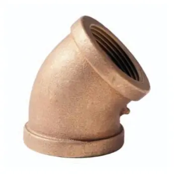 Brass Ftg XNL102-04 Pipe Elbow 1/4 in FNPT 125 lb
