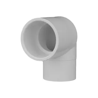 Charlotte 409-010 PVC (Schedule 40) 2304 Series Street Elbow, 90 Degrees, SPG x S