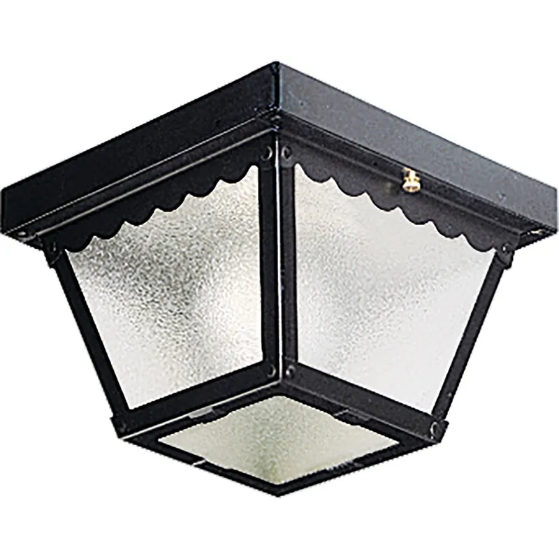Progress Lighting P5727-31 7in Indoor/Outdoor Flush Mount BL