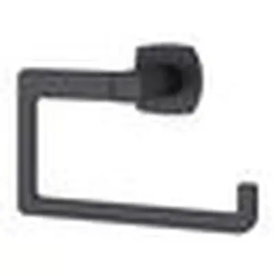 Pfister BRB-DA1B Deckard Rectangular Open Towel Ring in Black
