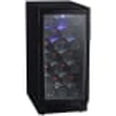 Edgestar BWR301BL Wine Cooler Black 15 Reversible