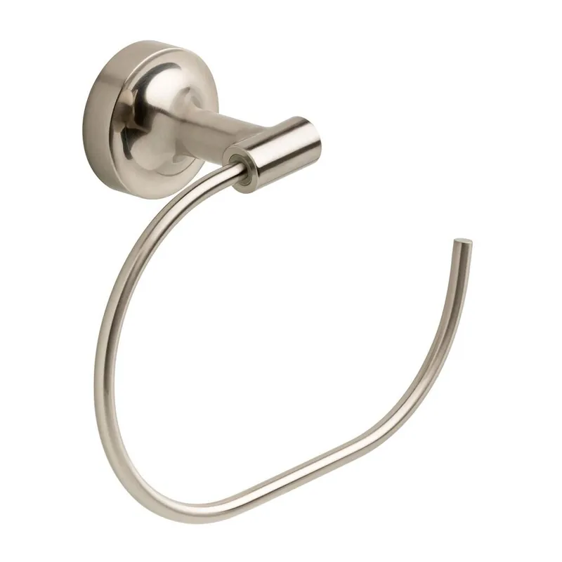 Liberty Hardware VOI46-SN Voisin Towel Ring SN