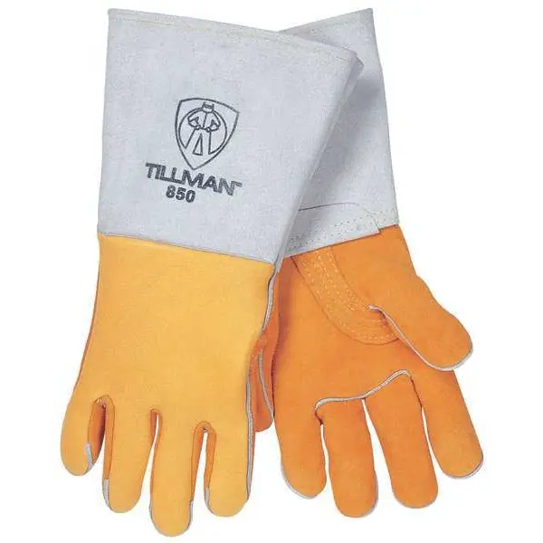 Tillman 850S Stick Welding Gloves Gold 14 in Slip-On Replacement MPN