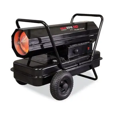 HeatStar F105503 Portable Kerosene Forced-Air Heater 185000 Btu/h