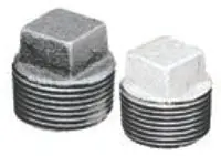 Malleable Fittings ZMGPL08 Anvil International 2 GALV IMI CORED SQ, HD PLUG