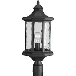 Progress Lighting P6429-31 One-light Post Lantern with a Distinct Octagonal Shape