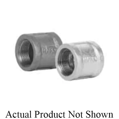 Malleable Fittings ZMBRLC07 Right and Left Pipe Coupling 150 lb 1-1/2 in Nominal