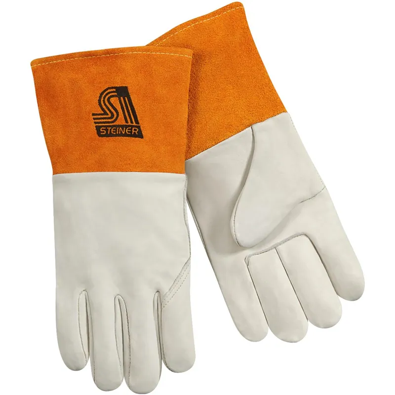 Steiner 0207-X GLOVE 0207-X MIG WELD LEATHER/KEVLAR 4in GNT CUFF