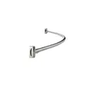 Zenith Home Corp 35607BNAP Shower Rod Curved Permanent 56in to 72in