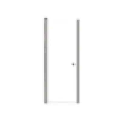 Zhongshan Donghao Hardware Co. LSD277006C-BS Shower Door 27X70 Brushed Stainless