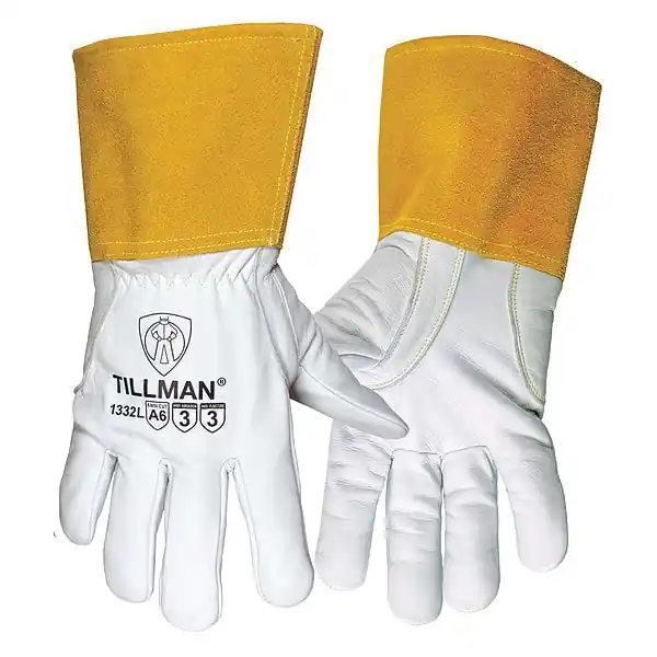 Tillman 1332L TIG Welding Gloves Large Pearl Bourbon Brown