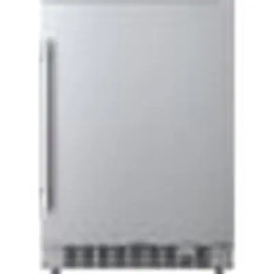 Edgestar CBR1501SLD Beverage Center 6 Black & Stainless Steel 24