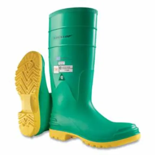 Dunlop Protective Footwear 8701200.09 Hazmax Steel Toe Midsole Rubber Boots Men's 9