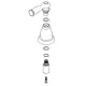 Moen 149506 Banbury Handle Kit in Polished Chrome