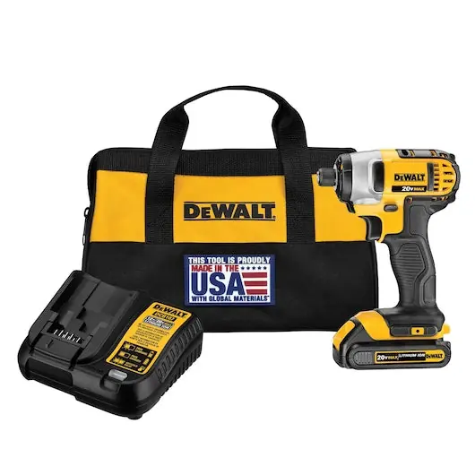 DeWALT DCF885C1 20V DC IMPACT DRIVER 1/4