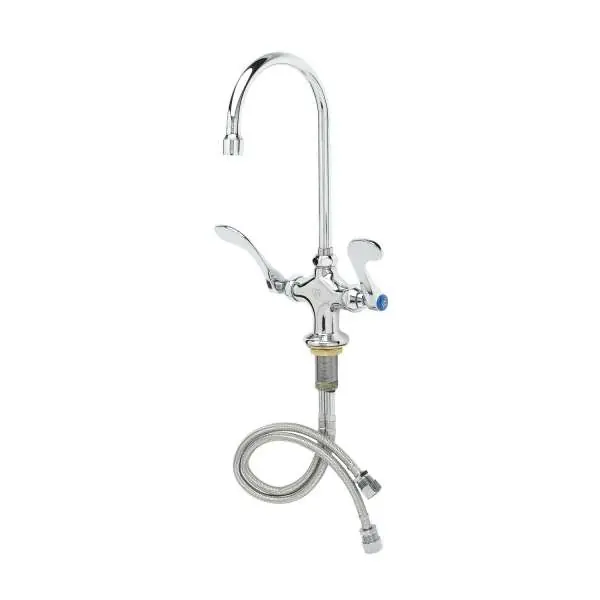 T&S Brass Faucets B-0301-W4-QT-WS