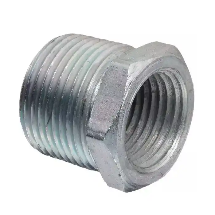 Malleable Fittings ZMGBU0705 Galvanized Malleable Bushing 1-1/2 x 1