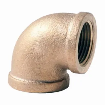 Brass Ftg XNL101-20 Pipe Elbow 1-1/4 in FNPT 125 lb