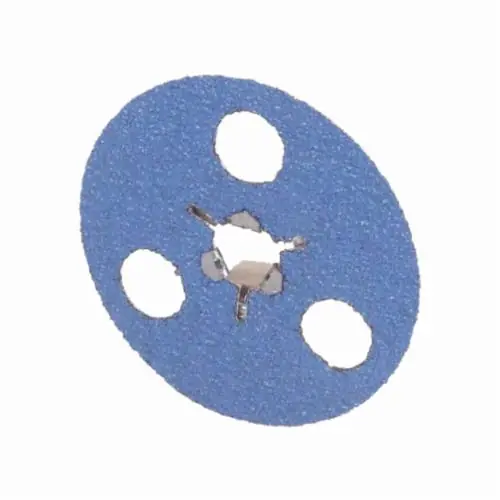 Norton 66261129720 BlueFire AVOS Zirconia Alumina Coarse Grit Locking See-Thru Disc