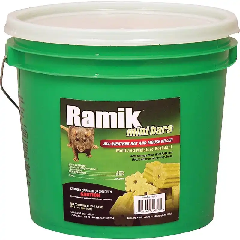 Ramik 116332 Bar Rat And Mouse Poison Each Replacement MPN